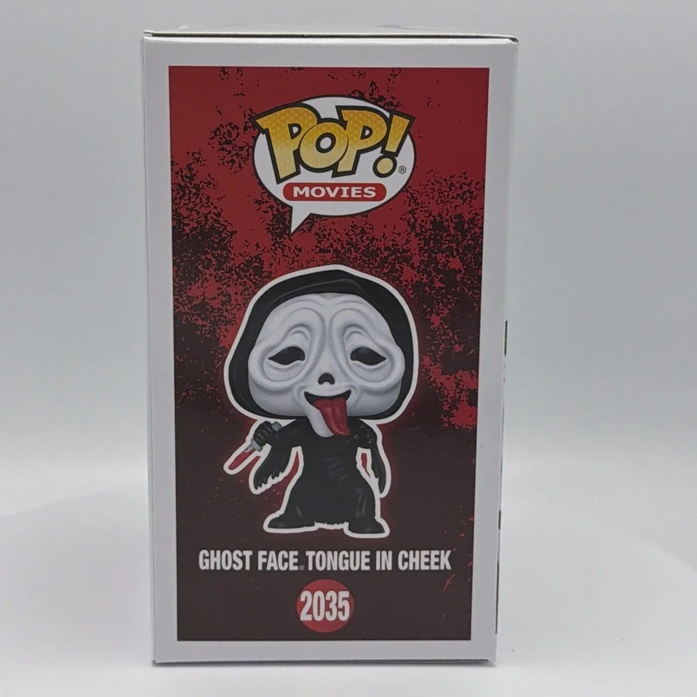 Funko Pop Ghost Face Tongue in Cheek Scream 2035 Horror Vinyl